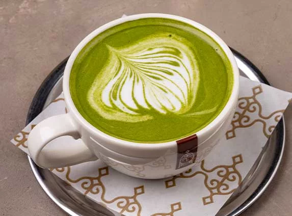HOT MATCHA LATTE
